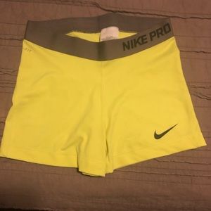 Nike pro dry fit shorts